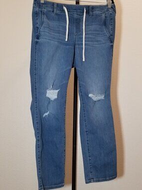 Torrid‎ Womens Size 0 Short Weekend Boyfriend Jeans Coachella Stage Coach Street